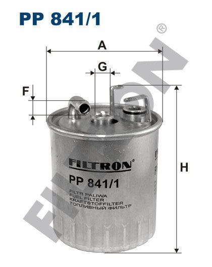 YAKIT FILTRESI MERCEDES OM668 OM611 W168 W414 W638 B901>B905