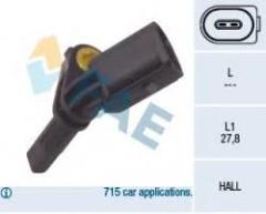 TEKERLEK HIZ SENSÖRÜ GOLF 5-JETTA 3-PASSAT-T5-T6-CADDY 03 ÖN-SAĞ