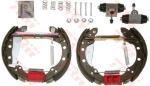 ARKA PABUÇ BALATA KİTİ GS8681 BWD113 2 ADET GOLF 3 93-99 -POLO 95-01 -PASSAT 88-91