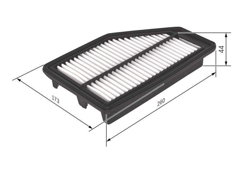 HAVA FİLTRESİ HONDA CRV 3 2.0 16V VTEC