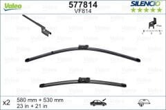 SWF VisioFlex Flat Blade X2 580 530 mm LAND ROVER Evoque 09/11 . Range Rover Evoque 09/11