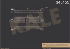 İNTERCOOLER AL/PL/BRZ FOCUS-MONDEO 4 S-MAX-DISCOVERY-FREE LANDER 2-EVOQUE-VOLVO C30-S80 2-V40-V70