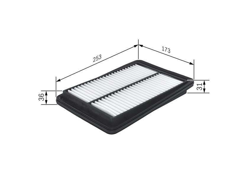 HAVA FİLTRESİ NISSAN QASHQAI 1.5DCİ-1.6DCİ-1.2 DIG-T 14 XTRAIL 1.6 DCİ 14 RENAULT KADJAR 15