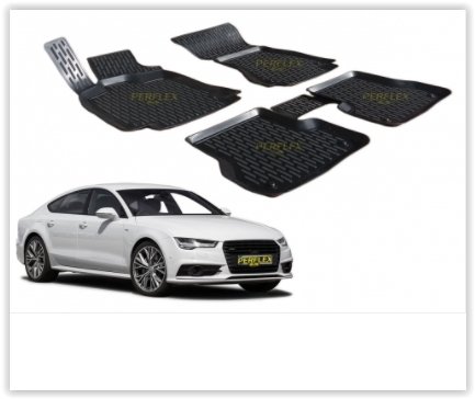 X PASPAS 3D X-MAT HAVUZLU AUDI A7 11 SİYAH