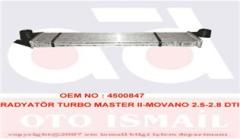 x TURBO RADYATÖRÜ INTERCOOLER MASTER 2-MOVANO 2.5-2.8 DTI 680x181x40