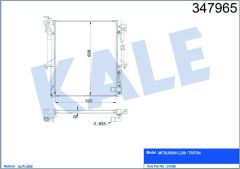 RADYATÖR BRAZİNG L200 07 MEK. 525x638x26